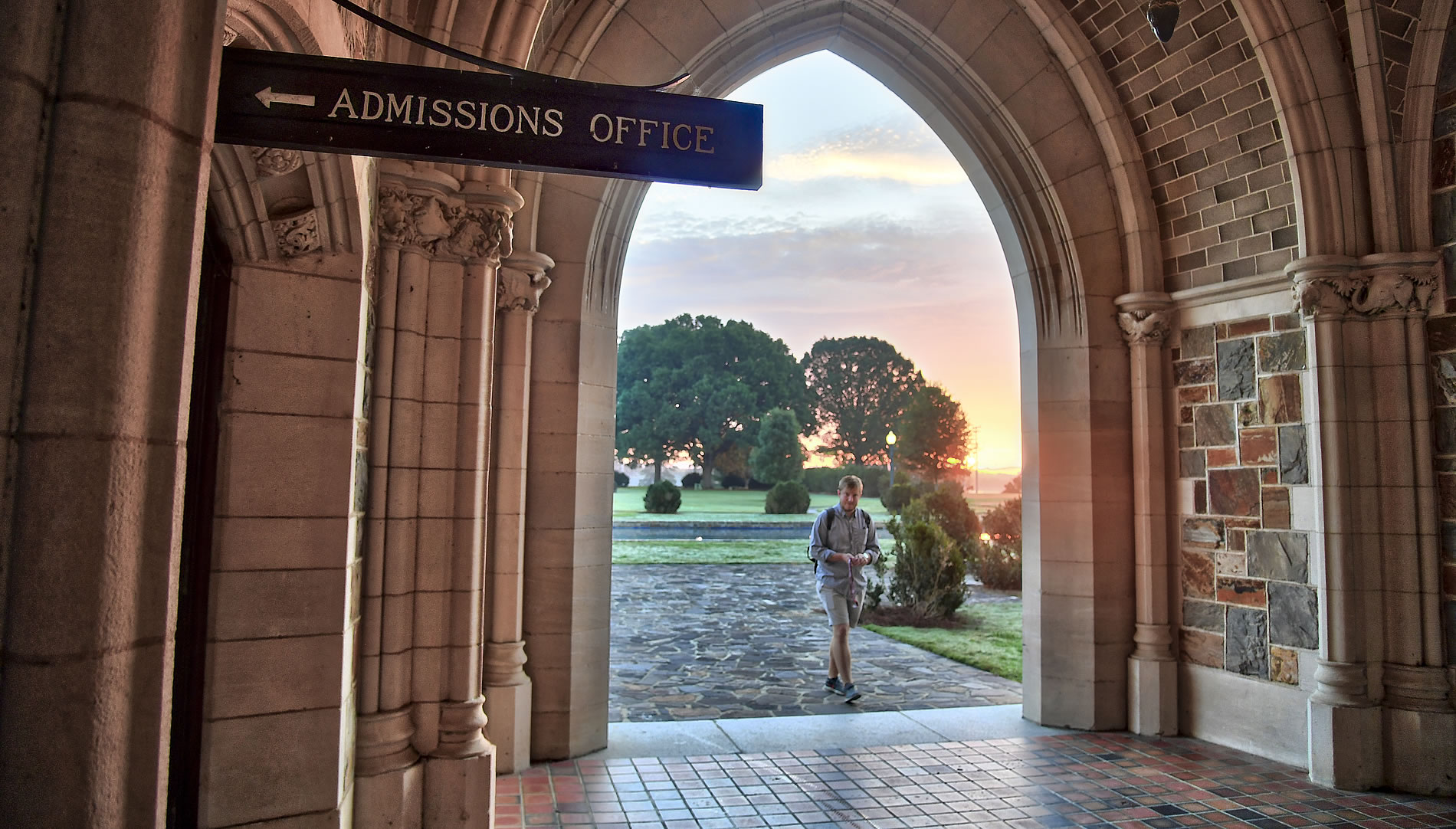 Admission Arch at Berry College