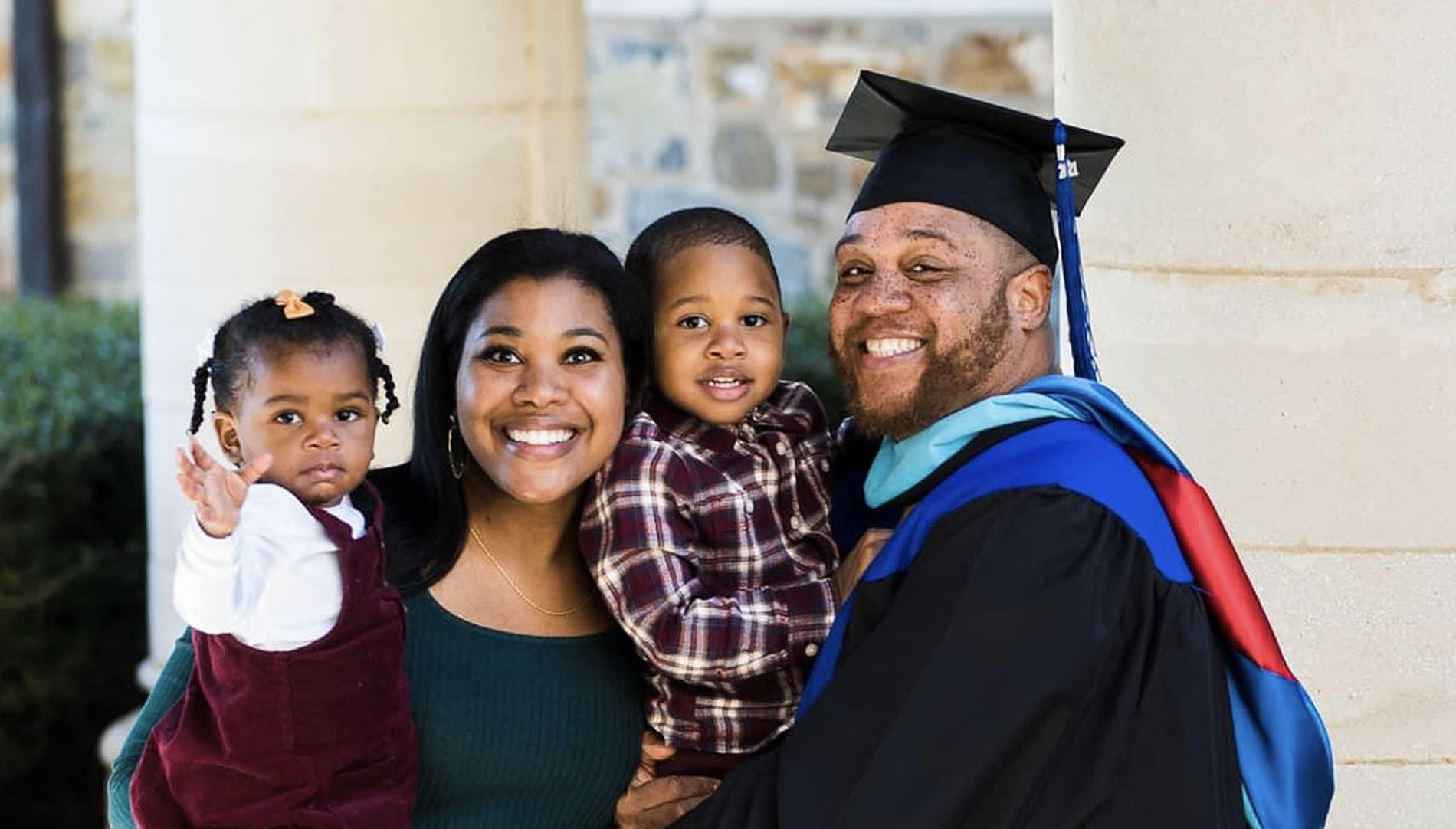 Michelle Little and family