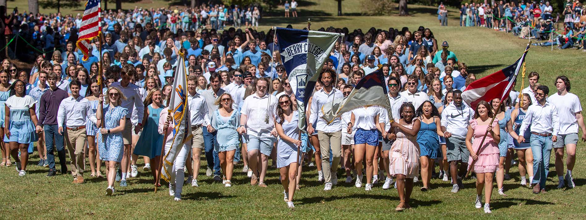 Grand March at Mountain Day